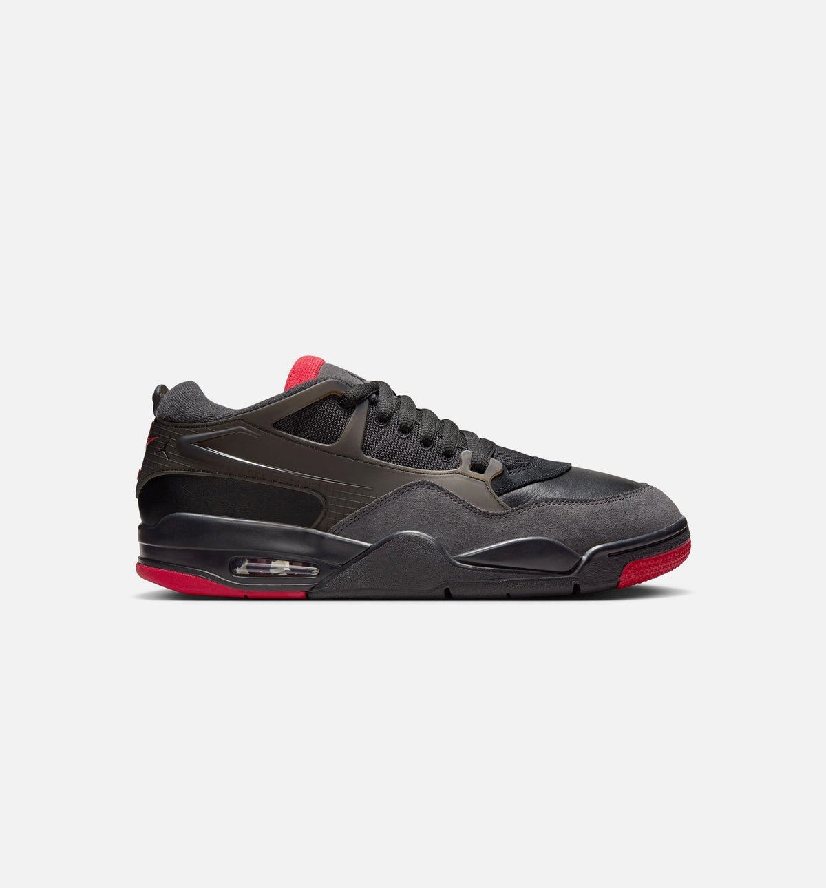 Air Jordan 4 RM 'Bred' - Men's Lifestyle Sneaker (Black/Red)
