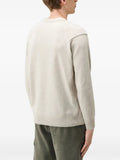 C.P. Company lambswool lens crewneck contrast sweater
