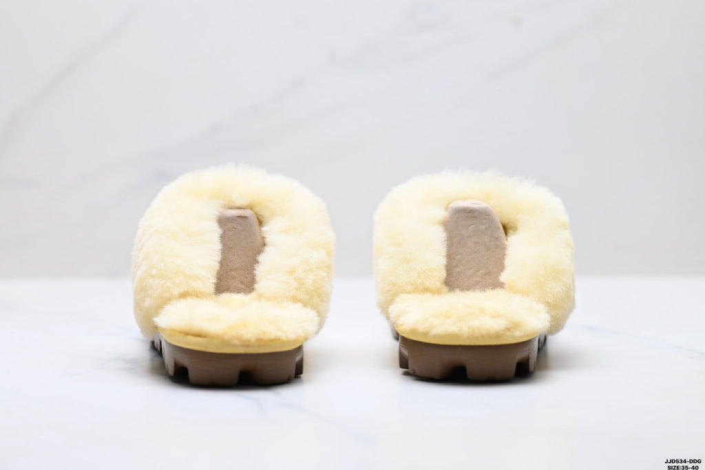 UGG Slipper Evolution Shearling Closed-Toe Slippers